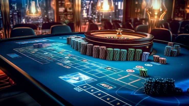 Dashboard multi-permainan menampilkan slot, permainan kartu langsung, dan pasar sepak bola